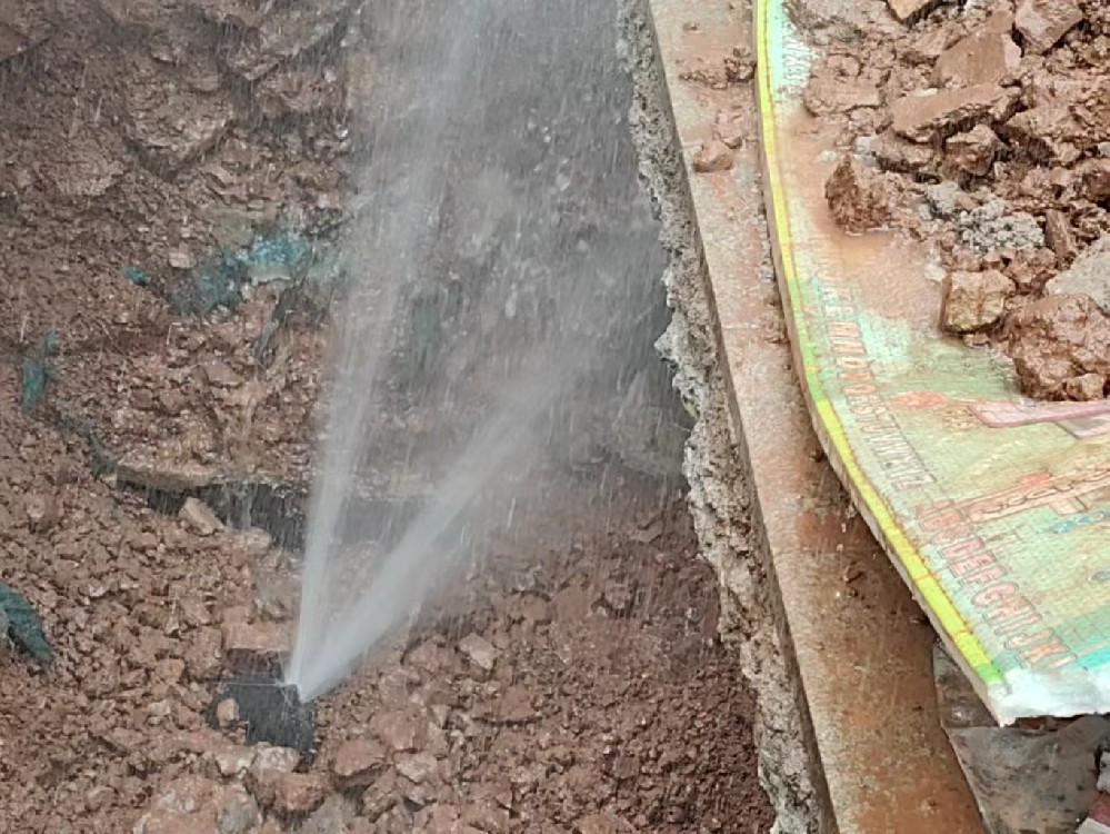 唐山市汉沽管理区消防水管漏水检测定点开挖